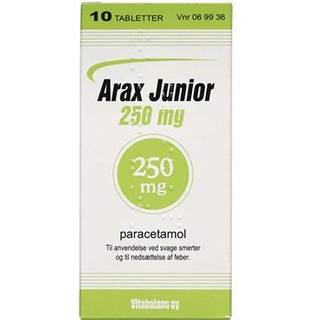 Arax Junior 250 mg - 10 tabletter