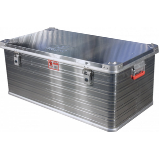 JUMBO alu-kasse, indv. mål 870 x 460 x 350 mm, 140 liter, lasteevne 130 kg