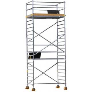 Custers rullestillads 130x250 cm - 7,5 arbejdshøjde