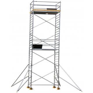 Custers rullestillads 130x305cm, 10,5 arbejdshøjde 1000-3055