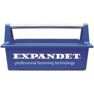 Expandet værktøjskasse blå