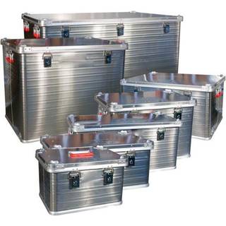 JUMBO alu-kasse indv. mål, 750 x 350 x 350 mm, 91 liter, lasteevne 120 kg