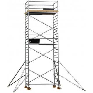 Custers rullestillads 130x305 cm, 9,5 arbejdshøjde 1000-3054