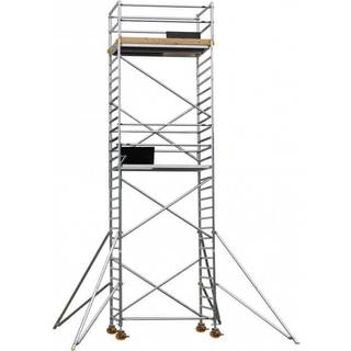 Custers rullestillads 130x250 cm - 9,5 arbejdshøjde 1000-2504