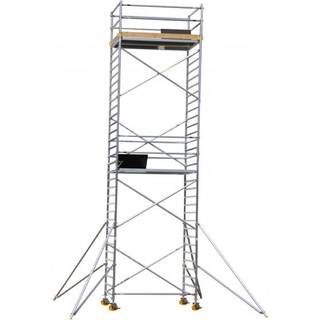 Custers rullestillads 130x250 cm - 11,5 arbejdshøjd 1000-2506