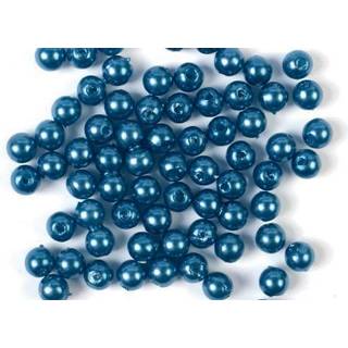 Voksperler 8mm 500g blå