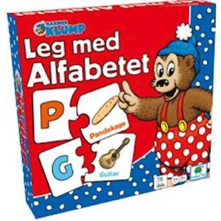 Rasmus Klump læringsspil - Leg med alfabetet - Fra 4 år.