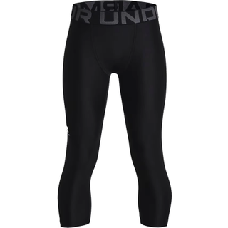 Under UA HG Armour 3/4 Leggings 1361741-001 Størrelse YLG