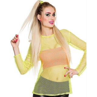 Neongul netbluse