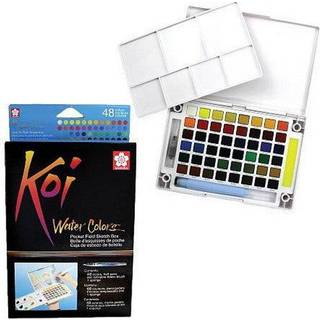 Koi Water Colors Sketch Box 48