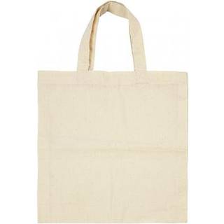 Lys Natur Mulepose 27,5x30 cm - 5 stk. 100% Bomuld
