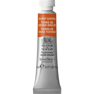 Winsor & Newton Professional akvarelfarve 5 ml Burnt Sienna 074