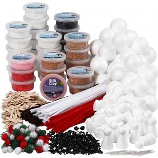 Klassesæt til polardyr - Foam Clay® i ass. farver