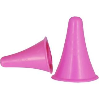 KnitPro Pindebeskytter (Large, 2 stk) KnitPro Pindebeskytter Indeholder 1 par i størrelsen Stor(pink) Flot og letgenkendelig farve Bliver siddende på dine pinde selv nede i tasken.