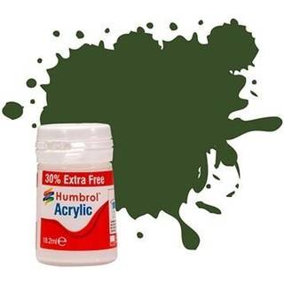 Humbrol Acrylic, dunkelgrun 242, mat, 14 ml [Levering: 1-2 dage]