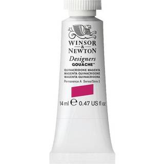 Winsor & Newton Designers Gouache 14 ml – Quinacridone Magenta 550