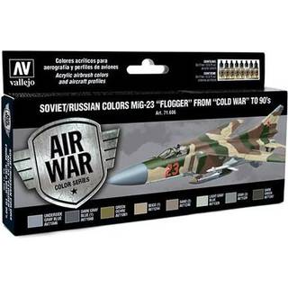 Soviet/Russian colors MiG-23 'Flogger' 8x17ml