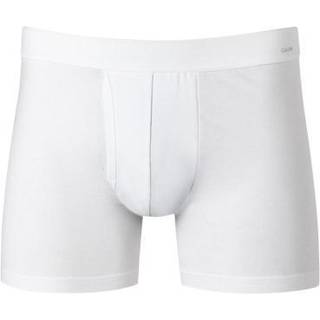 Calida Cotton Code Boxer Brief With Fly - White - Large