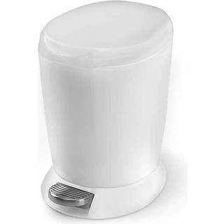 Rund skraldespand, 6 L, Hvid - &#34;simplehuman&#34; mærke