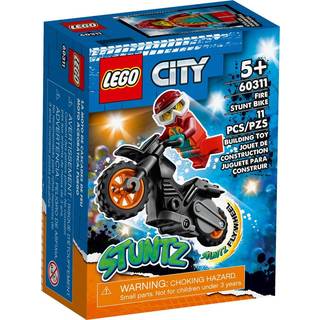 Lego City Fire Stunt Bike 60311 Building Kit; Sjovt cool leget?j til b?rn (11 stykker)