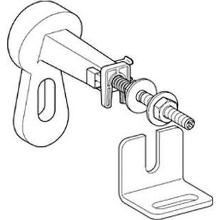 Grohe 38733000 Vægbeslag løse, WC armatur Rapid SL