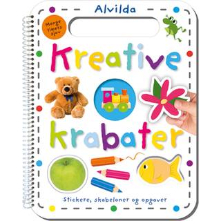 Kreative Krabater- Stickere, skabeloner og opgaver