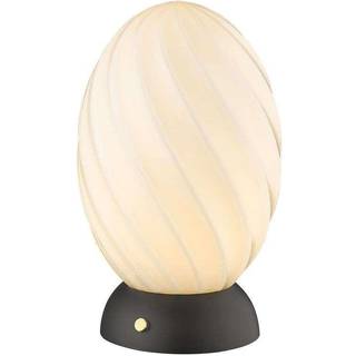Twist Bordlampe - Ø25 - Opal / Sort - Halo Design