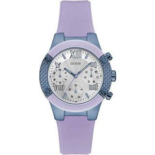 Guess W0958L2 Sølvfarvet/Gummi Ø38 mm