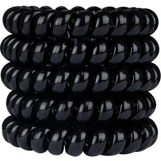 Brushworks Wonder Bobble Hårelastikker Black 5 stk. - 5 stk.