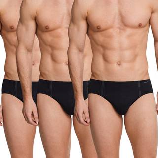 Schiesser 3-pak Essentials Super Mini Briefs - Black - Small * Kampagne *