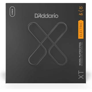Daddario XTE Coated Guitarstrenge 3-Pak (10-46)