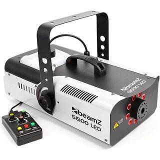 BeamZ S1500LED Røgmaskine 9x 3W RGB DMX TILBUD NU røgmaskin maskine røg