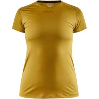 ADV Essence SS Slim Tee W - Yellow