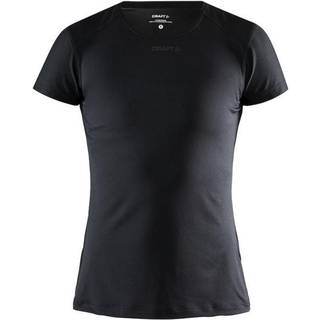 Craft ADV Essence Slim T-Shirt Sort Dame - Størrelse Small