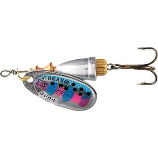 Rapala Blue Fox Vibrax Fluorescent Spinner - Golden Flourescent Red