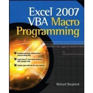 Excel 2007 VBA Macro Programming