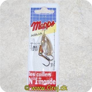 Mepps - Aglia Spinner Sølv 3 (6,5g) Ribejagtogfikseri.dk