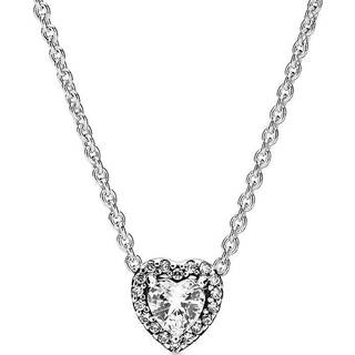 Pandora 398425C01-45 Damen-Halskette Silber 925 Elevated Heart