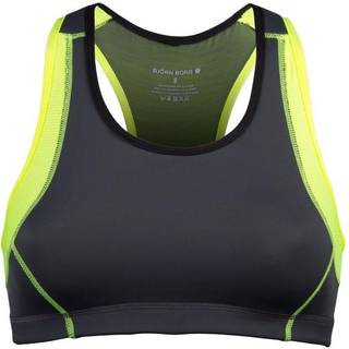 Björn Borg Active Sport Top - Grey/Yellow - Small * Kampagne *
