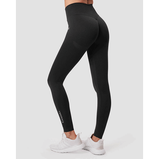 Scrunch Seamless Tights Black