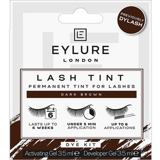 Eylure Lash Tint Dye Kit Dark Brown