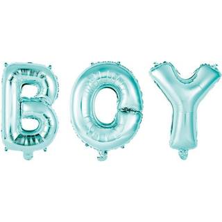 Folieballon BOY lyseblå, 41 cm
