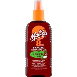 Malibu Bronzing Tanning Oil Argan SPF8, 200 ml.
