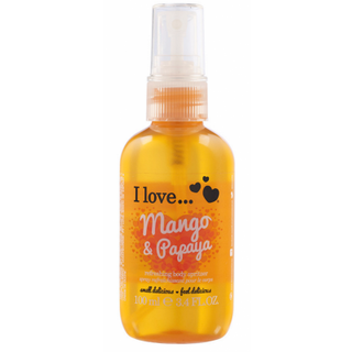 I Love Mango & Papaya Opfriskende kropsspray 100 ml - 100 ml