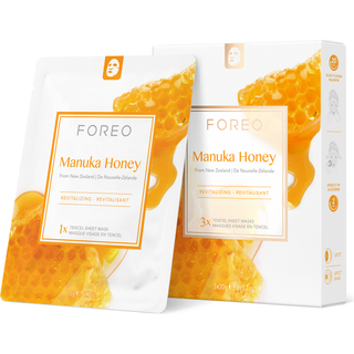 FOREO Farm to Face Sheet Mask Manuka Honey Fugtgivende og revitaliserende sheetmaske 3x20 ml - 3x20 ml