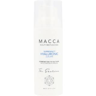 Macca Supremacy Hyaluronic Fugtende emulsion med hyaluronsyre 50 ml - 50 ml