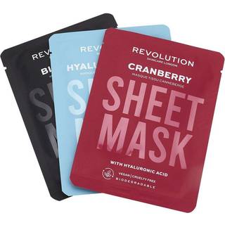 Revolution skincare london sheet masks dehydrated skin 3 stk.