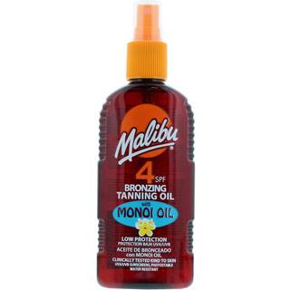 Malibu Bronzing Tanning Oil SPF 4 With Monoi Oil 200 ml