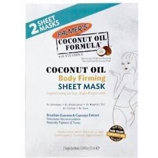Palmer's Coconut Oil Body Firming Sheet Mask - 2 stk