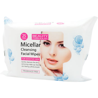Beauty Formulas Micellar Renseservietter - 25 stk